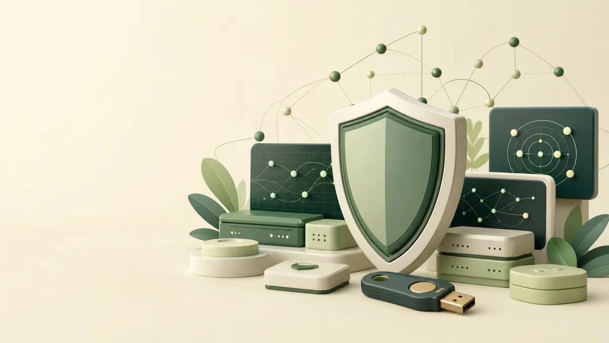 Ilustración editorial de herramienta: ArmorCode